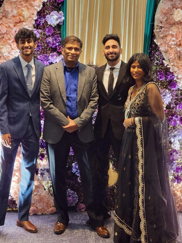 Achyut and his Family