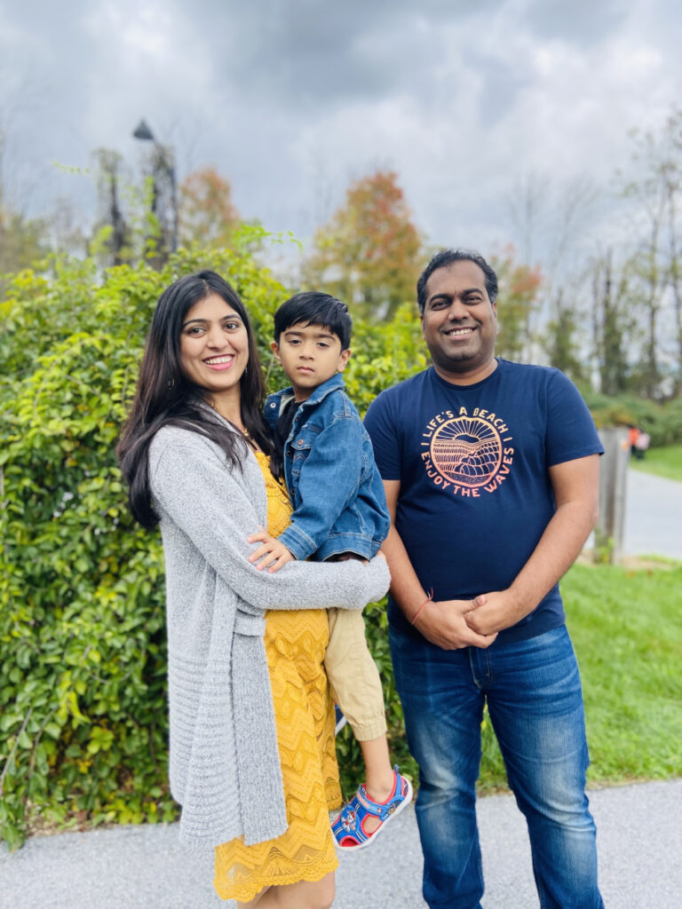 Nutan and Her Family