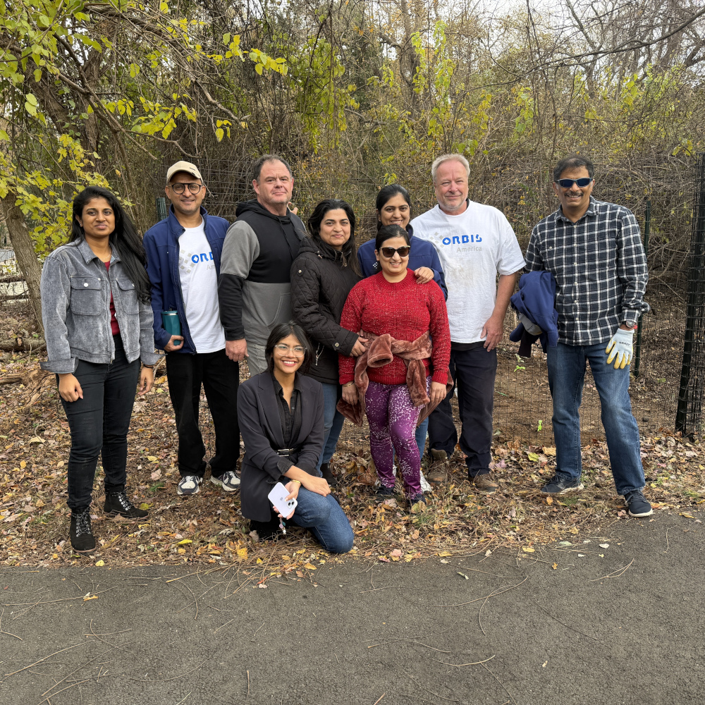 ORBIS America Team Volunteering at McLean Trees Foundation
