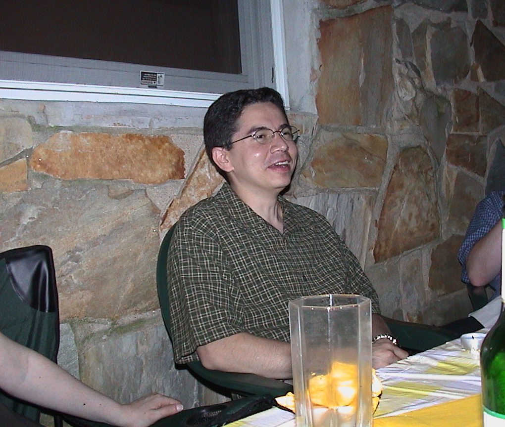 Klaus Celebrating at ORBIS Event Klaus Celebrating at ORBIS Event