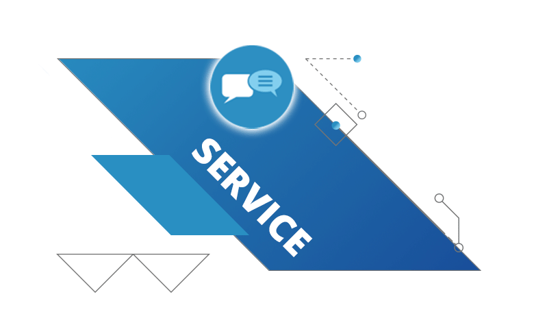 Comprehensive service processes at the ORBIS booth Service processes at the ORBIS booth