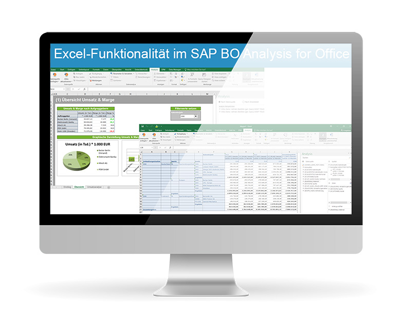 Identify trends and outliers directly in Excel using SAP Analysis for Microsoft Office