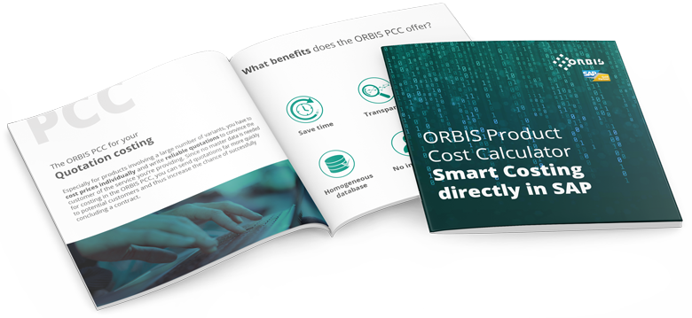 ORBIS Product Cost Calculator Smart Costing directly in SAP ORBIS Product Cost Calculator