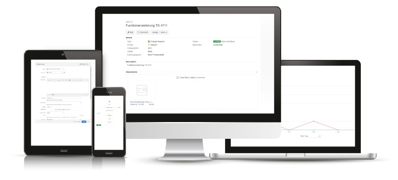 View into the support center ticket system Jira View into the support center ticket system Jira